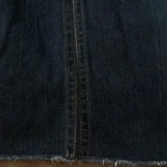 Old Navy / Ladies Lightweight Denim Split Skirt / Blue Jean / Great Condition🛍 - Picture 6 of 9